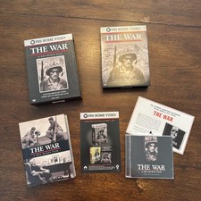 The War - PBS Home Video Ken Burns Film WWII 6 DVD 1 CD Box Set 1941-1945
