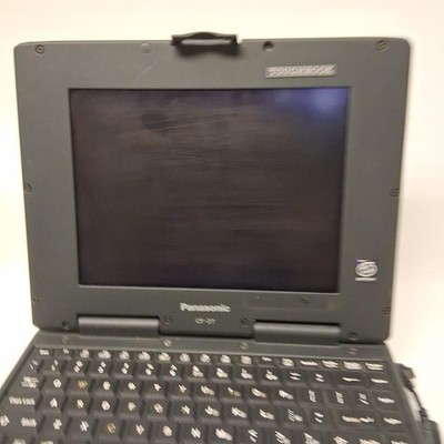 Vintage Panasonic Toughbook CF-27 Laptop PII 300MHz 128MB 10GB