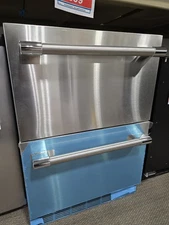 T24UC925DS-25-0927-Thermador Freedom 24" UC Fridge/Freezer Stainless Pro Handle