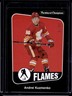 2024-25 Upper Deck Parkhurst Champions Andrei Kuzmenko Black Border #/10 Flames