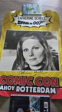 CATHERINE SCHELL signed autograph 80x60 cm POSTER in person JAMES BOND