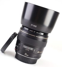 Canon EF 85mm F1.8 Ultrasonic AF USM Prime Lens Refurbished + 12Month Guarantee.