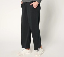 Anybody Regular Straight Leg Cozy Knit Ankle Pants SIZE L