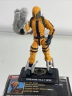 GI JOE 25th 30th 50th TRU exclusive HEAT  viper Complete File Card Stand Missile