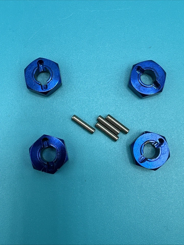 14mm Hex Adaptor For Traxxas 3.3 RC Car With Pins Aluminum - Image 3 of 4