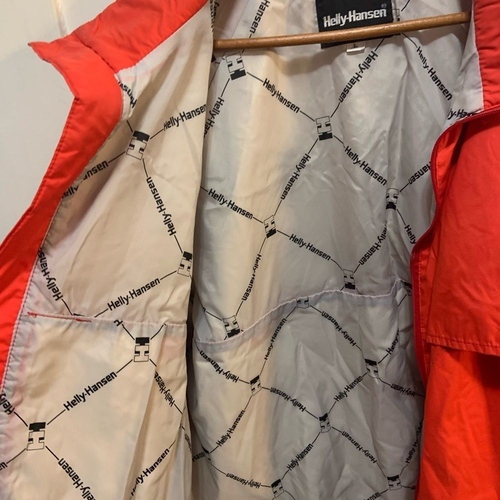 Helly Hansen jacket orange performance wind break… - image 6