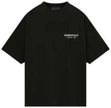 Brand New Fear of God Essentials 'Black' Crewneck T-Shirt