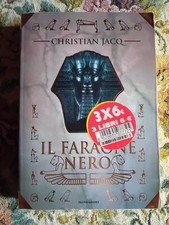 ROMANZO: IL FARAONE NERO di CHRISTIAN JACQ - MONDADORI