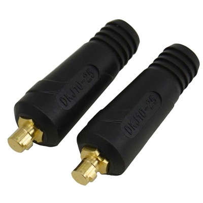 Riverweld Tig Welding Cable Panel Connector Plug Dkj10-25 200Amp With 