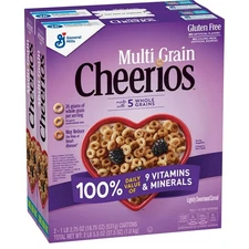 Multi-Grain Cheerios Gluten-Free Breakfast Cereal, 37.5 oz.