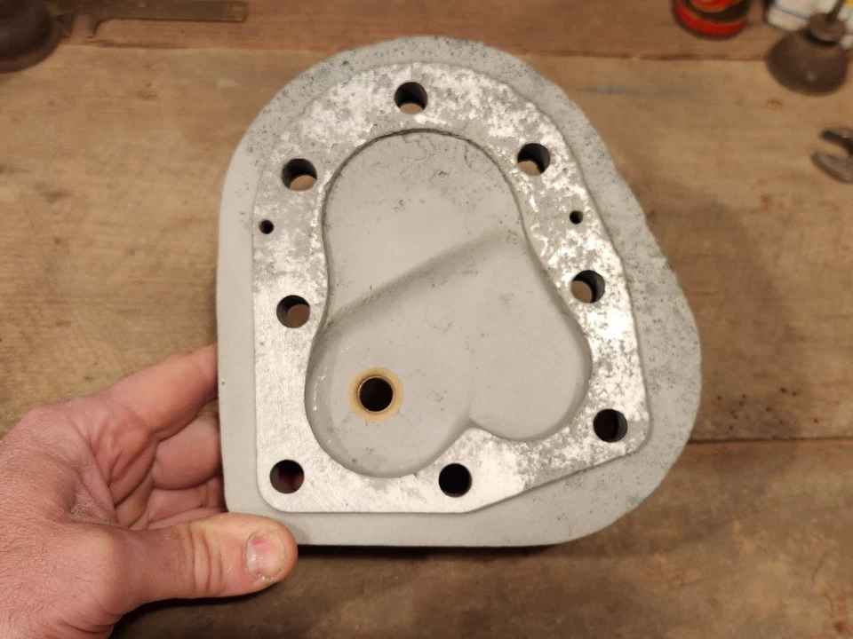 Cabezal trasero Harley Davidson KR -52R modelo K KH Flat Dirt Track Flathead 750 900 Foto 4 de 4