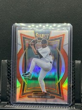 Pedro Martinez 2025 Select -  Concourse - Silver Prizm # 6 Red Sox
