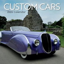 CUSTOM CARS - 2026 WALL CALENDAR - BRAND NEW - 227069