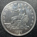 1877-P Trade Silver Dollar T$1 Polished Philadelphia Coin