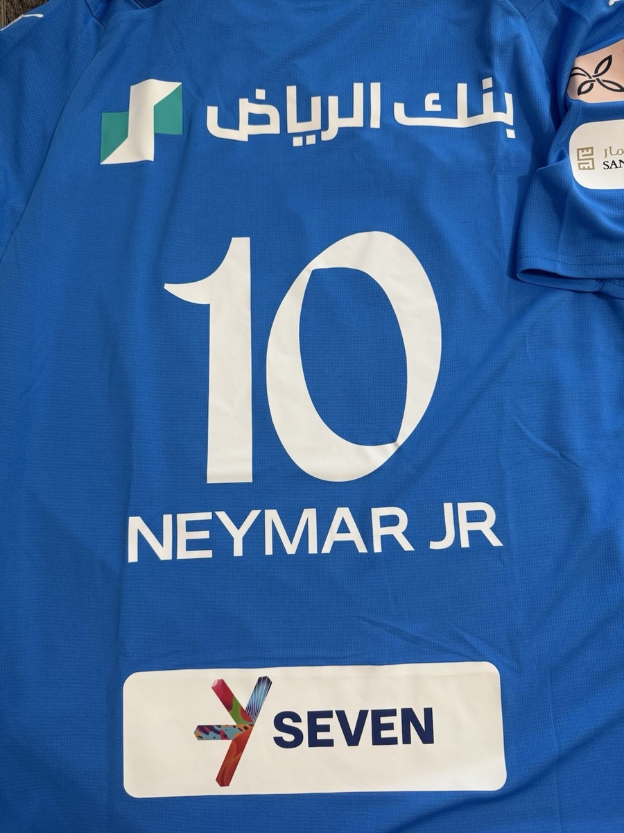 Neymar Jr Al Hilal 2023/24 Puma Jersey Men's Size Medium