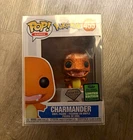 Funko Pop! Games Pokémon Charmander #455 Diamond Exclusive 2021 Spring Con