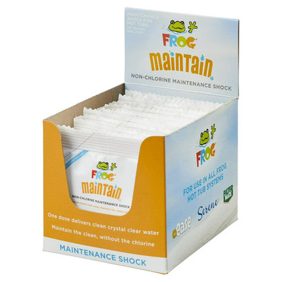 New Pack 12  $71 Pool FROG  Maintain  Treatment for Hot Tubs  Single Doses