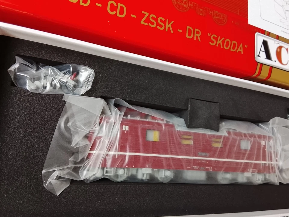 ACME 60541 H0 🍓 NEUw. DR Zweisystemlok BR 180 Skoda Ep.IV/V OVP DB CD CSD ZSSK - Bild 4 von 4