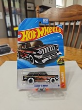 🔥Hot Wheels Classic 55 Nomad Black #164 Mainline 2026 Case G/H (In-Stock) New🔥