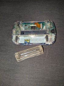 Blue Clear Bandai WonderSwan Color WS w/ Backlit IPS Screen Japanese Handheld 