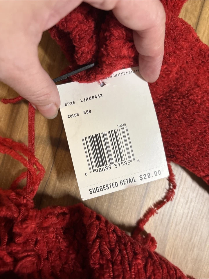 Liz Claiborne Accesorios Calidez Acogedor Confort Mujer’s Bufanda y Guante Set Nuevo con Etiquetas Foto 4 de 4