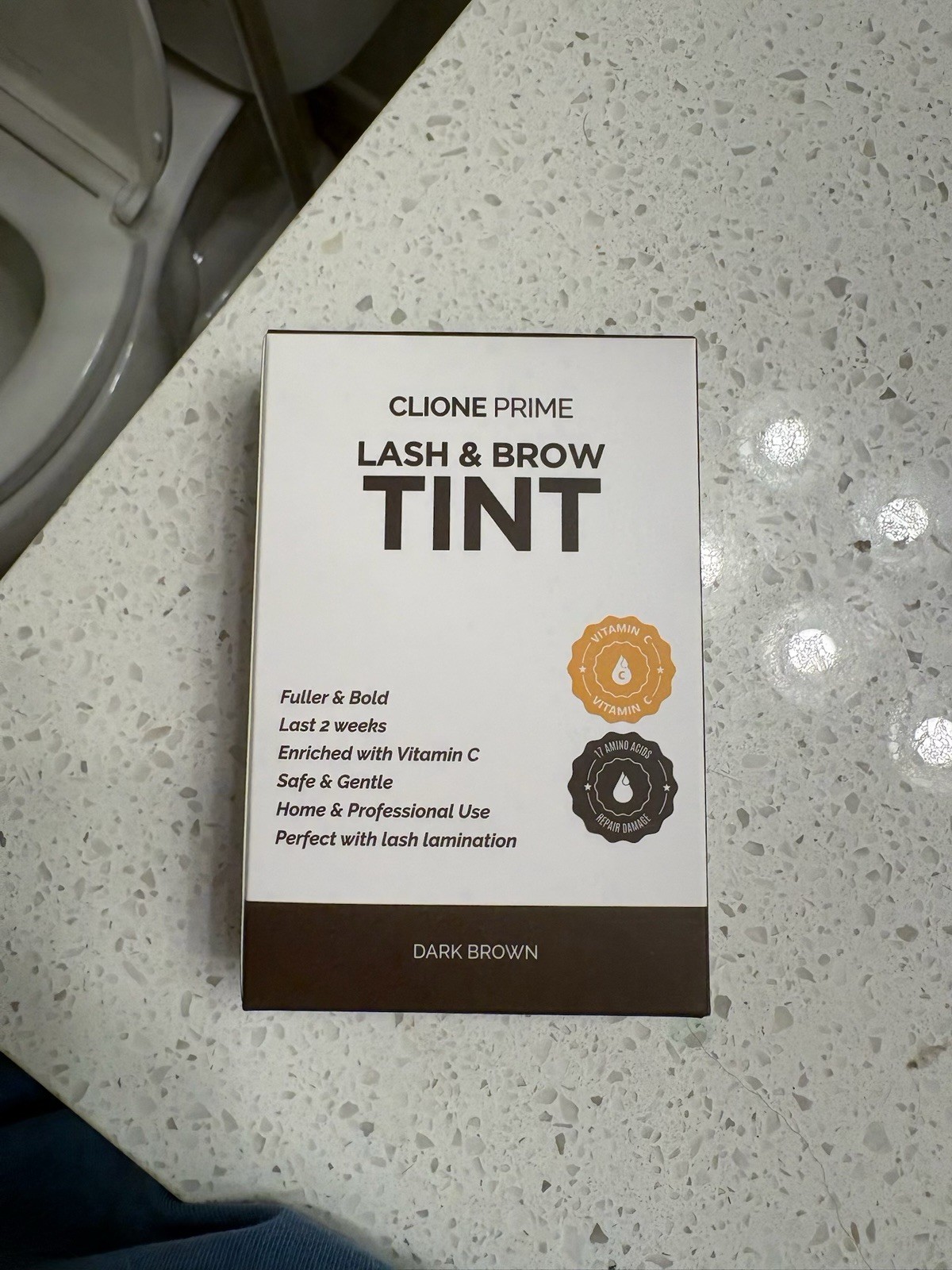 Korean Eye Brow Tint Kit - Eye Lash Tint Kit Brow Color for Eyebrows Lash Tin