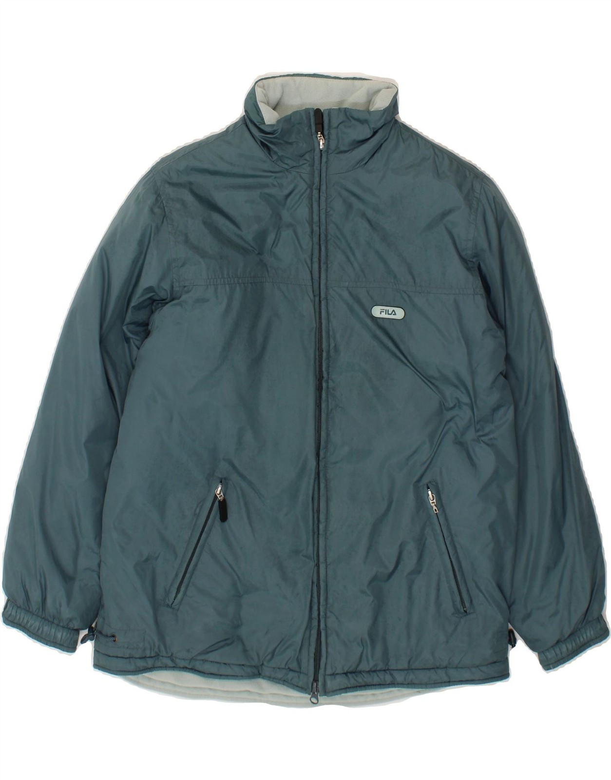 Giacca a vento FILA ragazzo 11 12 anni blu medio poliestere BY08