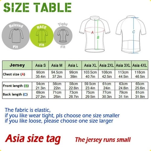 Cycling Jersey Men Road Ride Race Vintage Retro Bike Shirt Clothes Top Bicycle - Picture 5 of 22