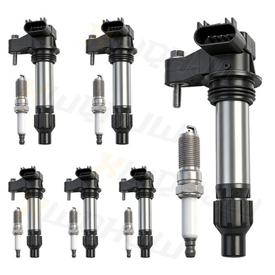 #ad 6X Ignition Coil amp; Iridium Spark For OEM For Cadillac GMC Chevy Buick UF569 $95.99