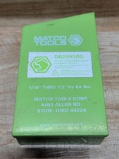 Matco Tools Db29hsrg Hyper-step Reduced Shank Steel Drill Bit Set Incomplete Matco Tools Db29hsrg Hyper-step Reduced Shank Steel Drill Bit Set Incomplete