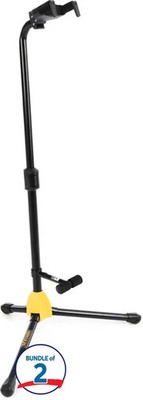 Hercules Stands GS412BPlus Universal AutoGrip Guitar Stand - 2 Pack