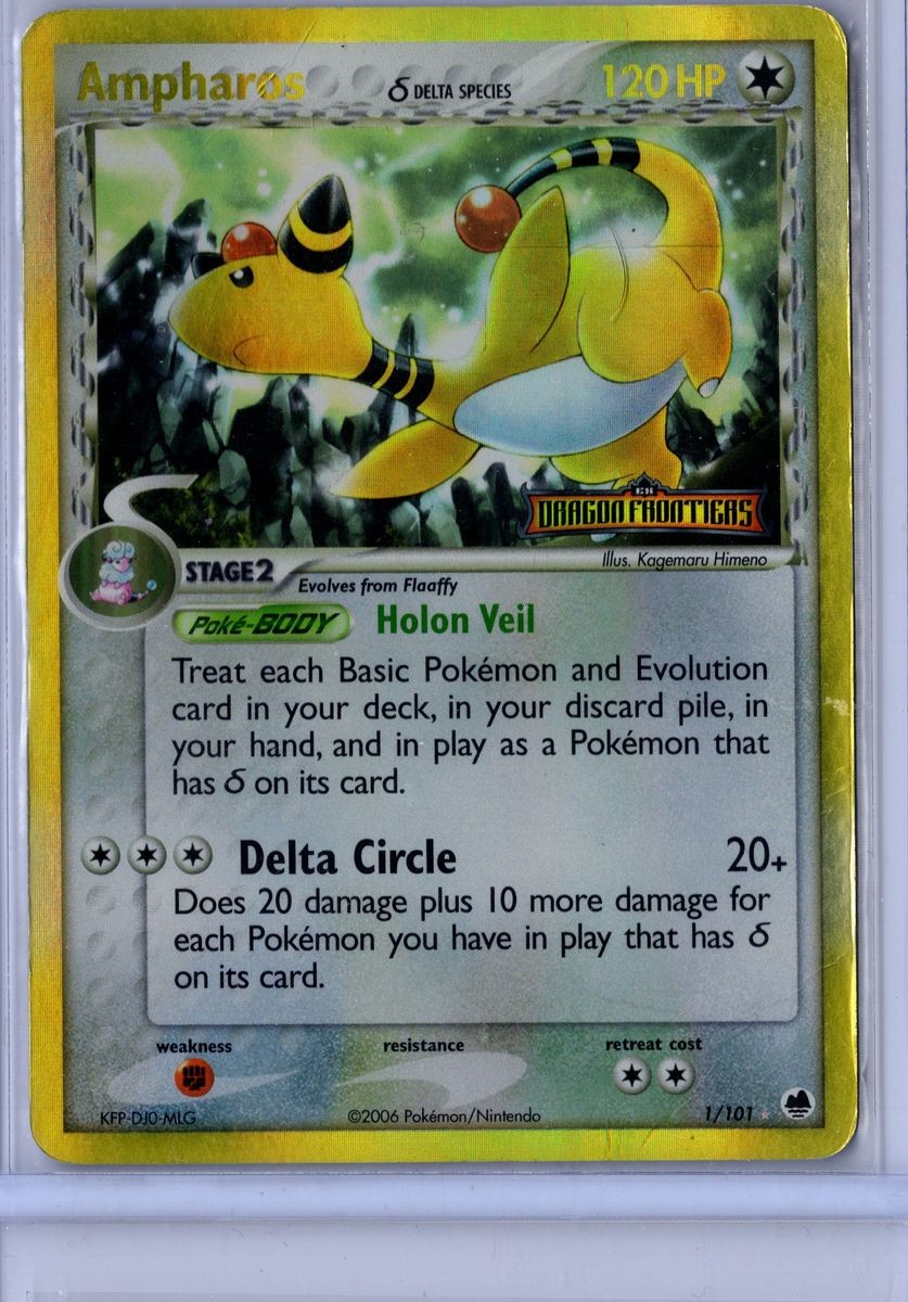 Ampharos - #1 - Pokemon Dragon Frontiers - MP
