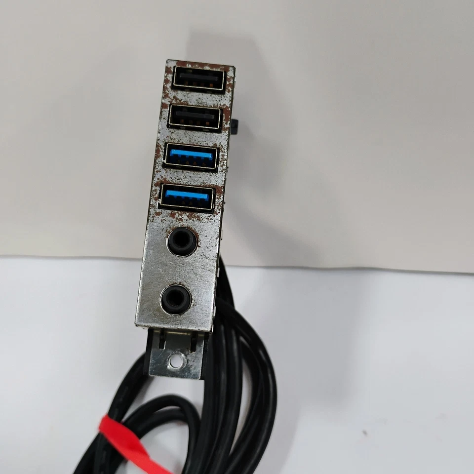 HP Prodesk 400 405 G1 MT Desktop Front Bezel USB/Audio 724103-001 P1-724094 - Image 3 of 4