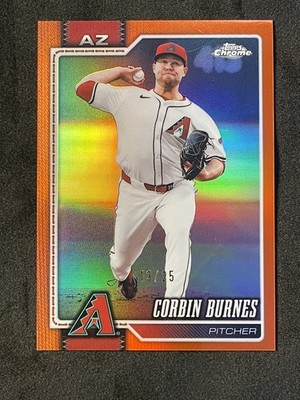 2026 Topps Chrome - Corbin Burnes Orange /25 #237