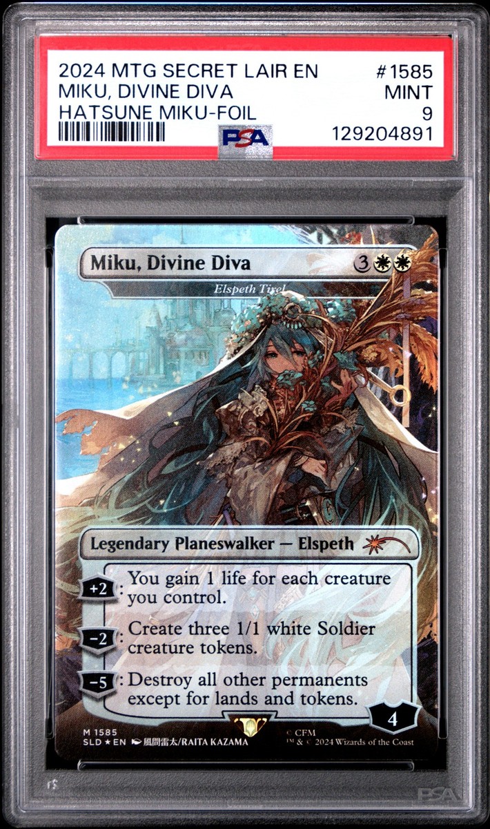 Buy Miku, Divine Diva - Elspeth Tirel (Rainbow Foil) Secret Lair