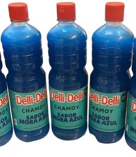 2X CHAMOY     DELLI DELLI MORA AZUL - THE BEST MEXICAN CHAMOY 2X - 500ml each 