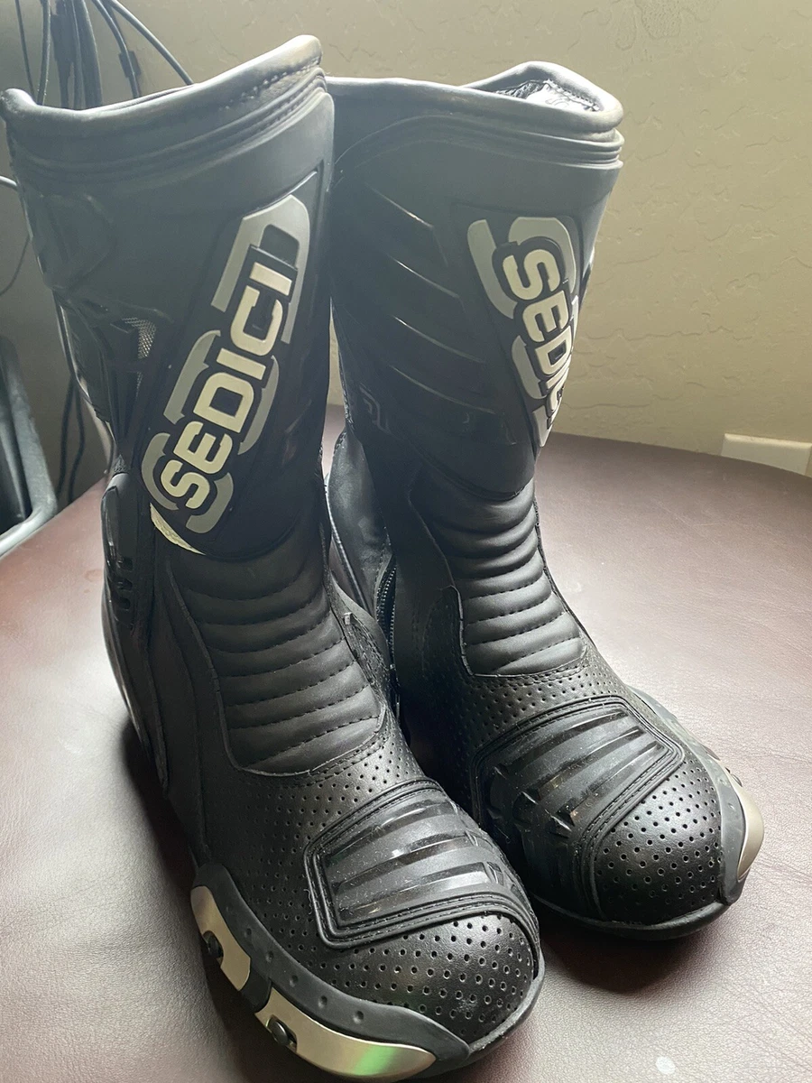 Sedici Motorcycle Riding Boots Sz 8 40 Women