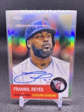 2022 Topps Chrome Platinum FRANMIL REYES Refractor AUTO /199 GUARDIANS