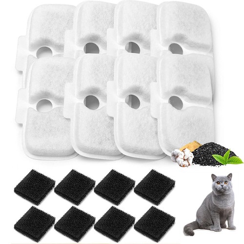 8+8 Packungen Ersatzfilter für Dockstream/Petro Cat Brunnen PLWF105 - Bild 2 von 9