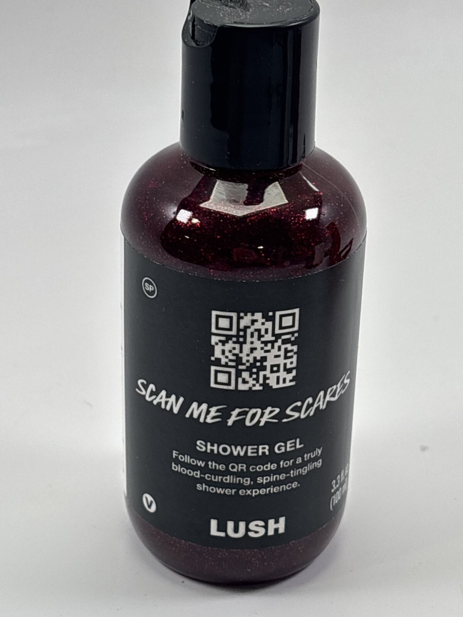 Lush Scan Me For Scares Shower Gel 3.3oz Sealed TRAVEL SIZE