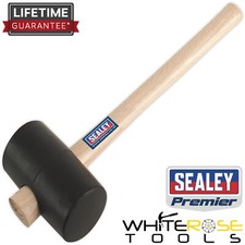 Sealey Rubber Mallet 1.75lb Black Premier