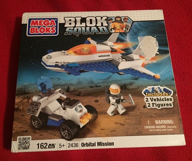 Mega Bloks Blok Squad Orbital Mission 162 Pieces #2436 - NIB