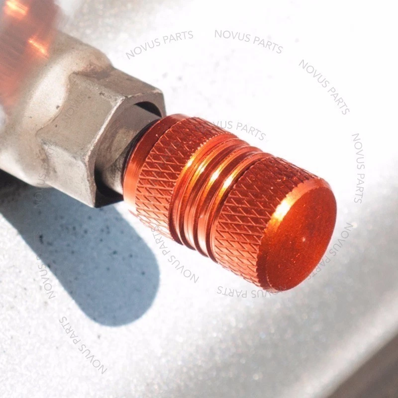 Juego de 4 tapones de válvula de neumático naranja estilo 4 ruedas para Bentley Continental Azure Arnage Foto 3 de 4