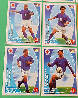 2006 Navarrete Germany World Cup FIFA - E24A JAPAN SOCCER TEAM Full Sticker