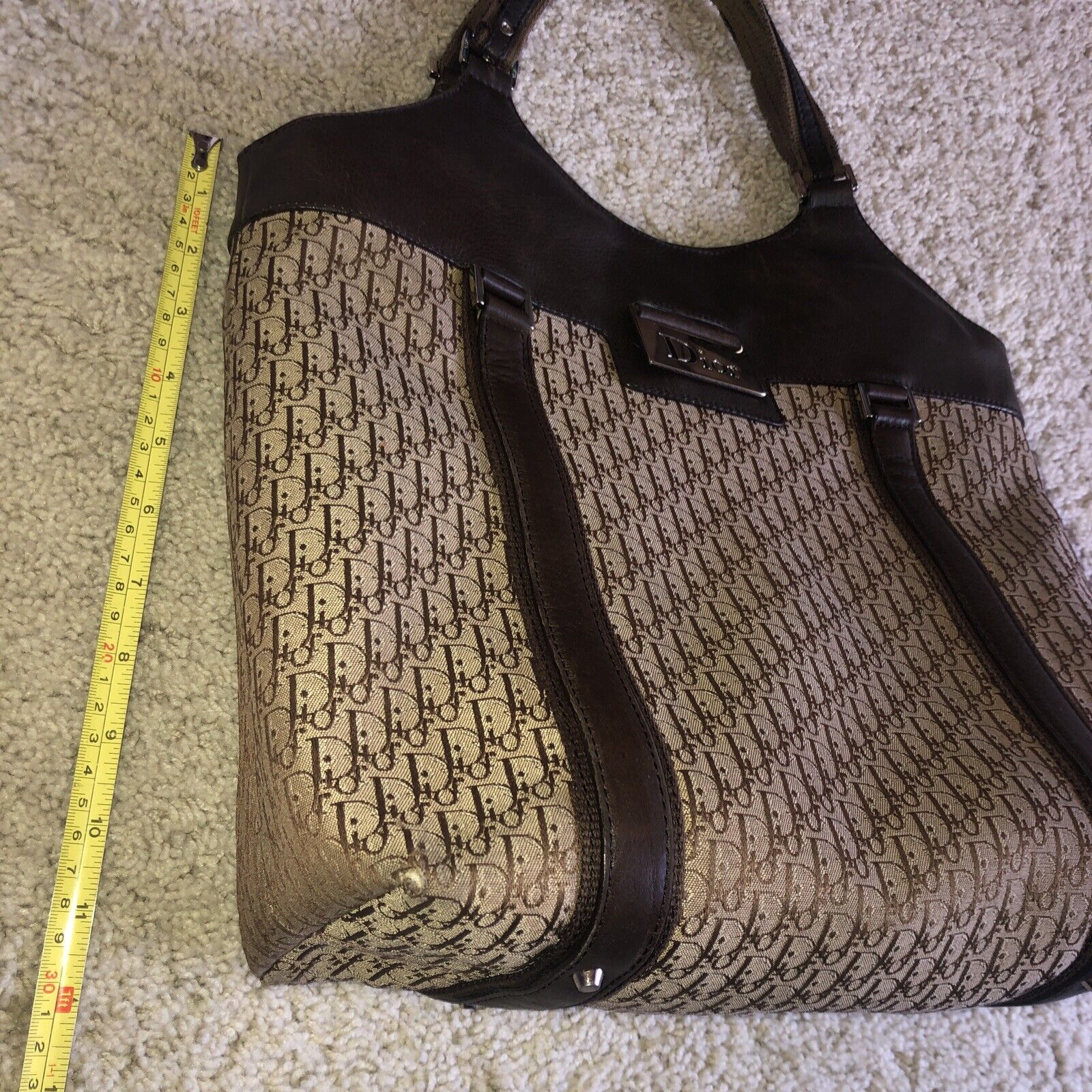 Dior Trotter Tote Canvas Oblique THE PURSE AFFAIR #55 Dior Trotter Tote Canvas Oblique THE PURSE AFFAIR