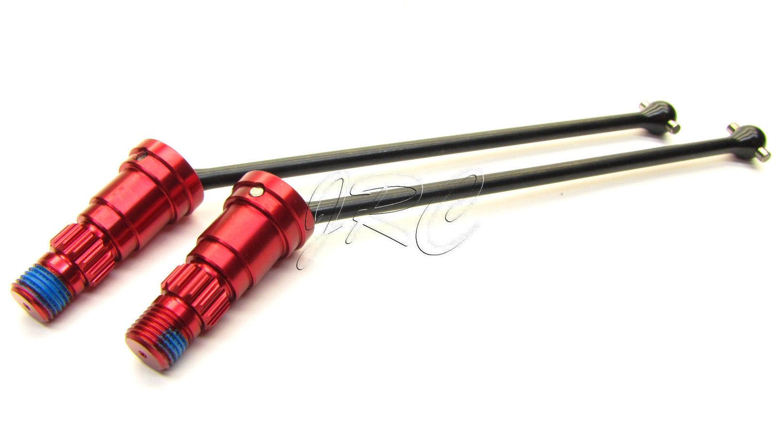 XMAXX DRIVE Shafts (RED Front & Rear 8S Heavy Duty, Stub Axles Traxxas