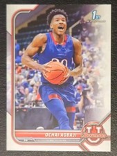 2021-22 Bowman University Ochai Agbaji 1st Bowman Base #2
