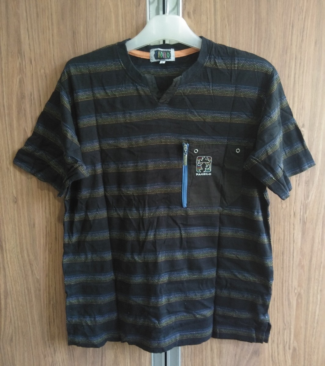 JAPANESE BRAND PAGELO STRIPED T-SHIRT CASTELBAJAC | eBay