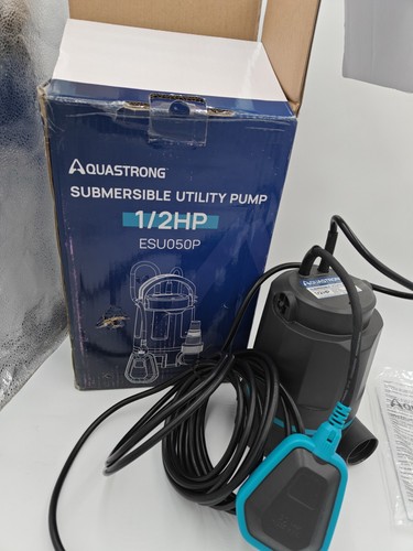 Aquastrong 1/2HP Submersible Utility Sump Pump ESU050P - Picture 2 of 5