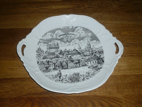 Platte Rosenthal 27 cm / 30 cm Sanssouci BURGKUNSTADT IM 17 JH - Bild 2 von 9